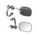 Wohnwagen Spiegel konvex 410 x 140 mm – Universeller Rückblickspiegel mit Gummibefestigung