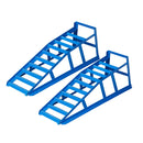 2x Auffahrrampe 1250Kg Stahl Auffahrkeil PKW Wohnmobil Rampe Spurbreite bis 21cm