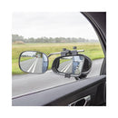 Wohnwagen Spiegel konvex 410 x 140 mm – Universeller Rückblickspiegel mit Gummibefestigung