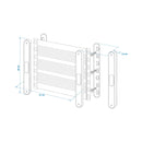 2x Ablagenetz Ablagefach M elastisch 31x26,5cm + Kunststoffhalterung + Schrauben
