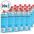 20x Gaskartusche Butan 220g für Camping Kartuschenkocher