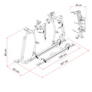 Fahrradträger Fiamma Carry Bike Pro VW T5 | Heckklappe |  60Kg Traglast