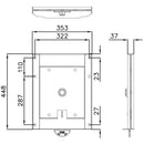 Drehkonsole passend für Iveco Daily ab 2014 - YTD Fahrer- oder Beifahrerseite