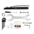 CONTEC Fahrrad Werkzeugkoffer 36-teilig, ca. 3 kg, schwarz