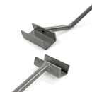 3x Wamovo Anhänger Flachplanenbügel verstellbar 100-155cm Planenstütze Bügel