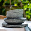 4x Koziol tiefe Teller 22cm Campinggeschirr Set 100% organic Suppenteller