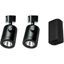 LANCIANO Komplett Set Small 2x Spotlight + 1x USB + 1x Stromschiene - Wohnwagen