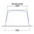 Outwell Touring Canopy Air Luft-Sonnensegel Busvordach Sonnensegel 320x240x200cm