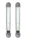 2er Set Linienleuchte 10 LED 12v, 150lm, 225x35x33mm