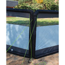 Camping Windschutz und Sichtschutz HOOGE AIR 480x140cm aufblasbar inkl Pumpe