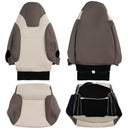 Maß Sitzbezüge | Fiat Ducato x290 | ab bj 2015 | Beige/Taupe | Kunstleder | 6tlg