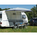 Sonnenvordach "Palm Beach" 260x240 7mm Keder passend für VW T4,5,6 Lime/Grau