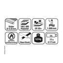 Universelles Sonnensegel Vansegel für Busse, großfenstrig