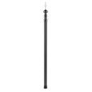 deiwo 4x Teleskop Zeltstange Alu Aufstellstange Sonnensegel Tarpstange sw 230cm