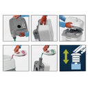 Thetford Porta Potti 335 + Aquasoft Campingtoilette 10L Tank für T4,T5,T6,T6.1