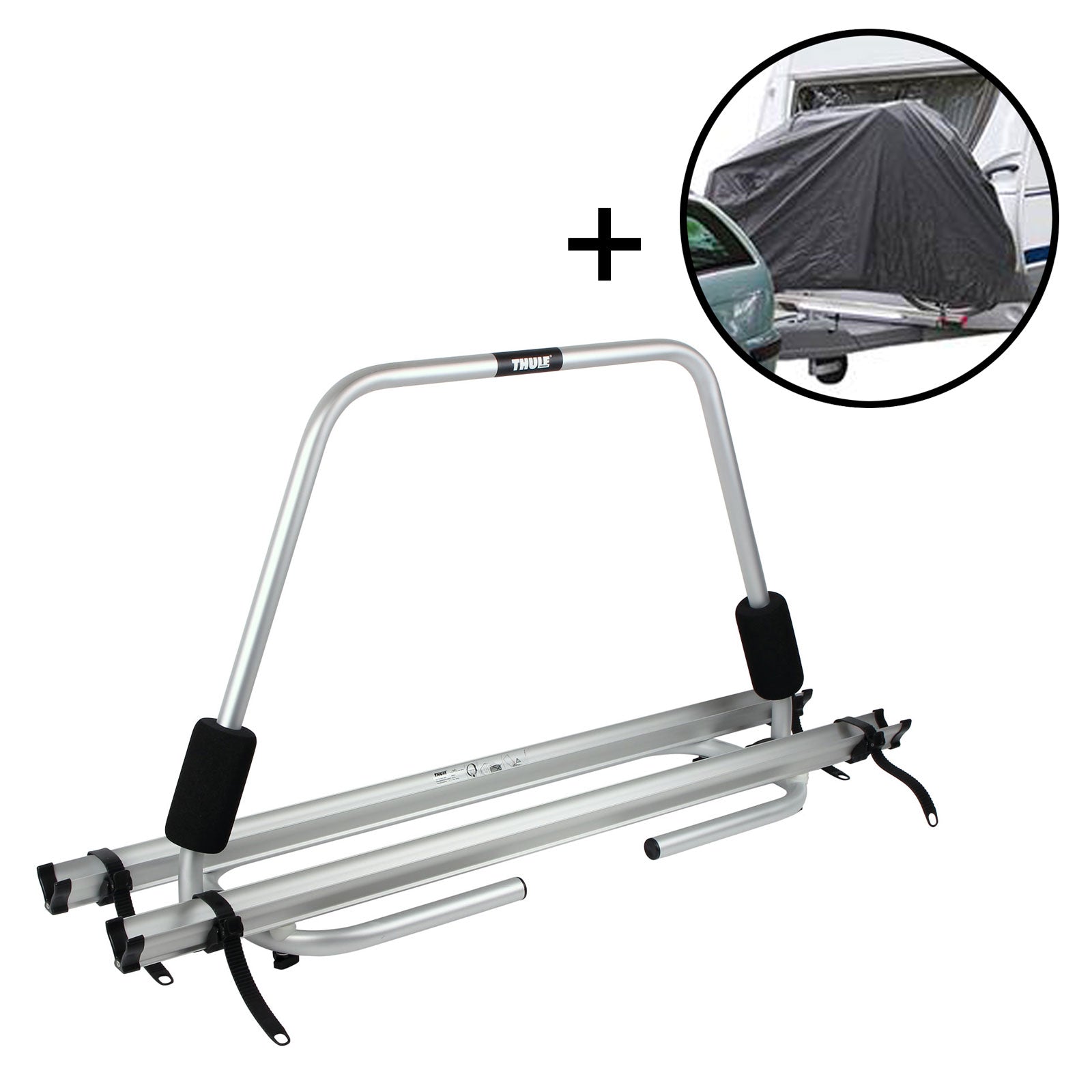 deichsel zelt Deichsel Fahrradträger Thule "Caravan Light" für 2 Fahrräder klappbar