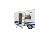 Faltbare Aluminium Trittstufe Victoria XL bis 150KG, breite Stufe