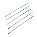 Zeltheringe für harte Böden 5er Set, silber, 23 cm, Stahl