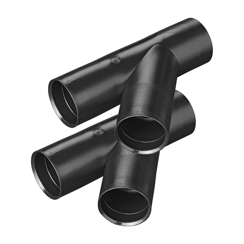 2er Set Abwasser-Rohr Y-Stück Ø28 mm – St