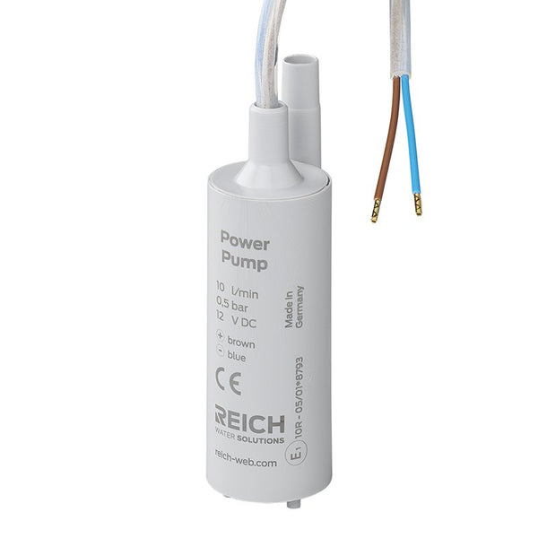 Tauchpumpe 12V-10L kompakte Wasserpumpe für Wohnmobil, Wohnwagen, Caravan & Boot