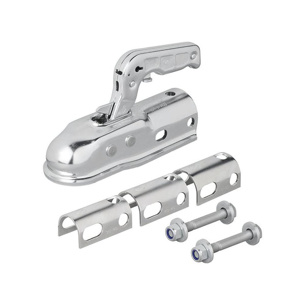 Kugelkupplung Stahl rund 35-50mm 2000kg gebremst – Hochwertige Anhängerkupplung