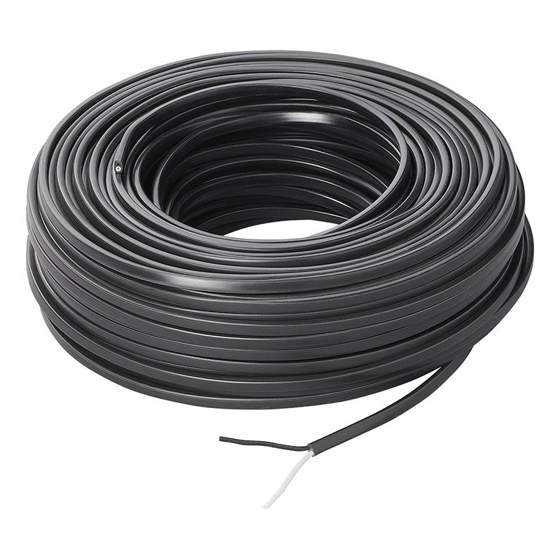 Kabel 2x 0,75 mm² flach – 50 m Rolle, für Anhänger & Fahrzeuge, 12V/24V