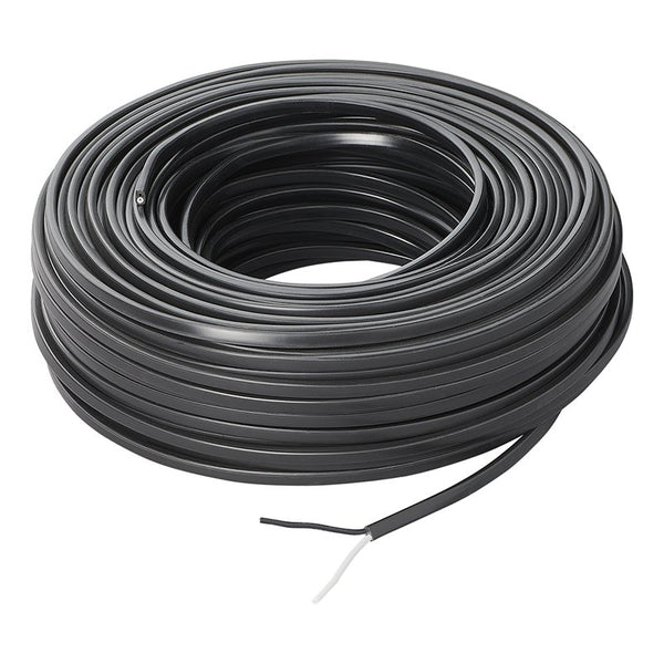 Kabel 2x 0,75 mm² flach – 50 m Rolle, für Anhänger & Fahrzeuge, 12V/24V