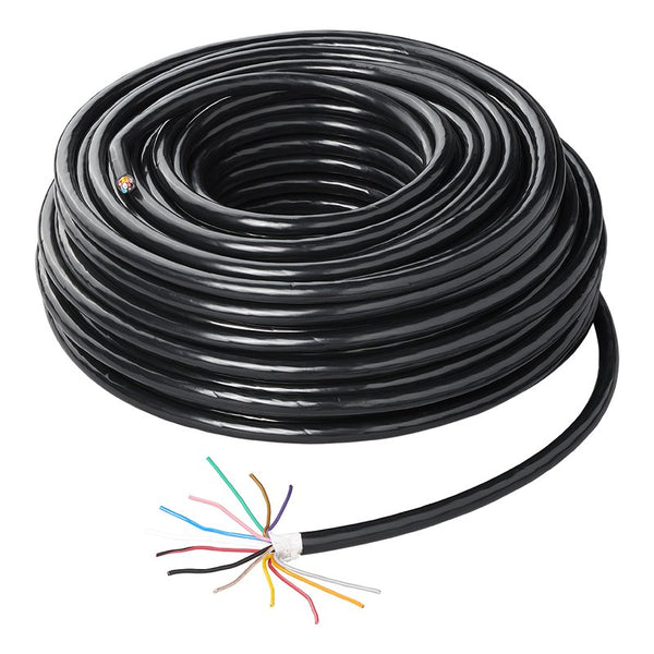 Kabel 13-polig (2x 1,50 + 11x 0,75 mm²) – 50 m Rolle, für Anhänger & Fahrzeuge