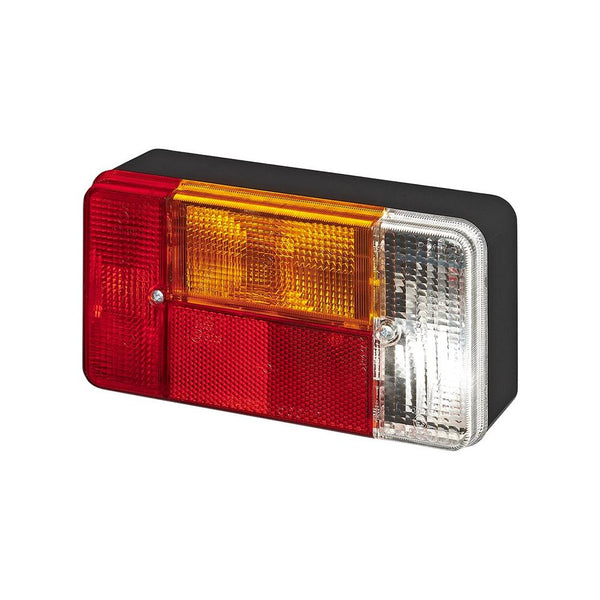 Anhänger Rückleuchte 5 Funktionen 194x104mm rechts – Anhängerleuchte, E-geprüft