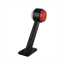 LED Umrissleuchte 12/24V – Rot/Weiß, 166x193 mm, wasserdicht,