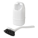 Camping Toilettenbürste Compact  Wandmontage Sicherheitsauffangbehälter Weiß