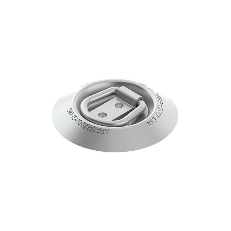 4er Set SPP UP-03A Zurrmulde rund – Verzinkter Stahl, 250 daN, Ø 97 mm,