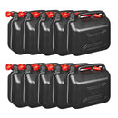 10x Kraftstoffkanister 10L Kunststoff Reserve Diesel Benzinkanister