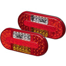 LED Rückleuchte 6 Funktionen – 323x134 mm, 54 LED, rechts & links, IP67,