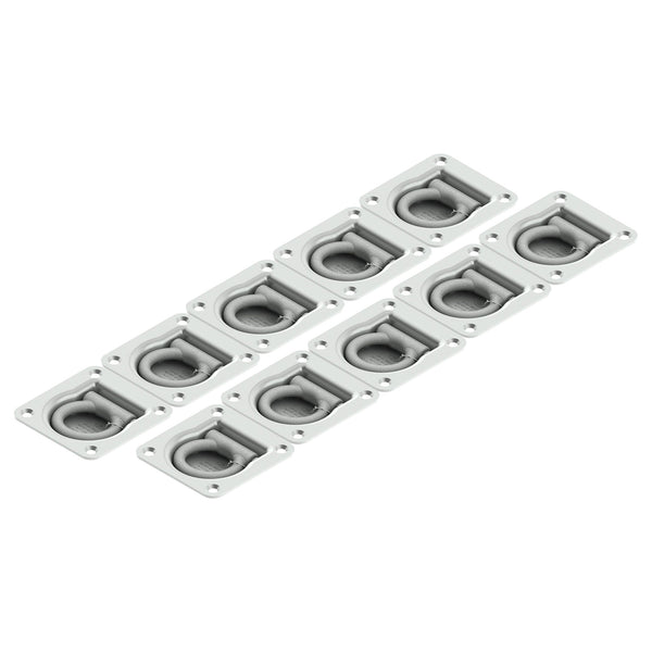 10er Set SPP UP-01 Zurrmulde einfach – 800 daN (800 kg) Zugkraft