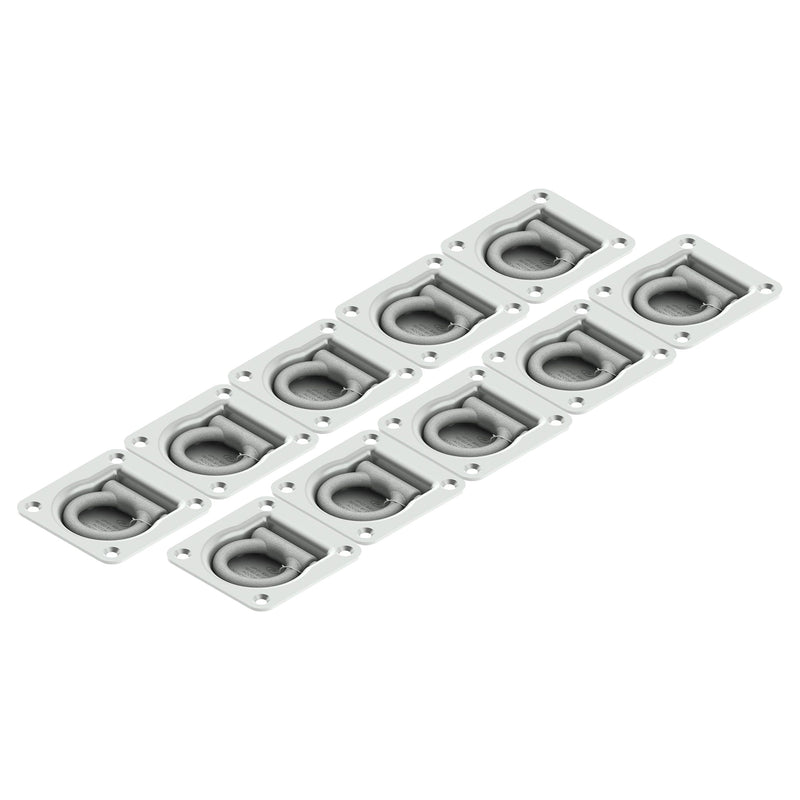 10er Set SPP UP-01 Zurrmulde einfach – 800 daN (800 kg) Zugkraft