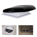 Dachfenster Carbest VanVent 40x40cm Schwarz Led Beleuchtung Belüftung Rollo FFB