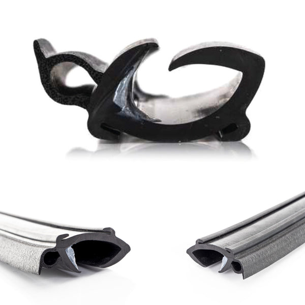 8 Meter Wohnwagen Ausstellfenster Dichtung 28 - 32 mm Fensterdichtung Fenstergummi