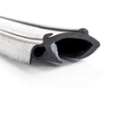 Fenstergummi für vorgahängte Fenster für Wandstärken von 28 bis 32 mm (1m)