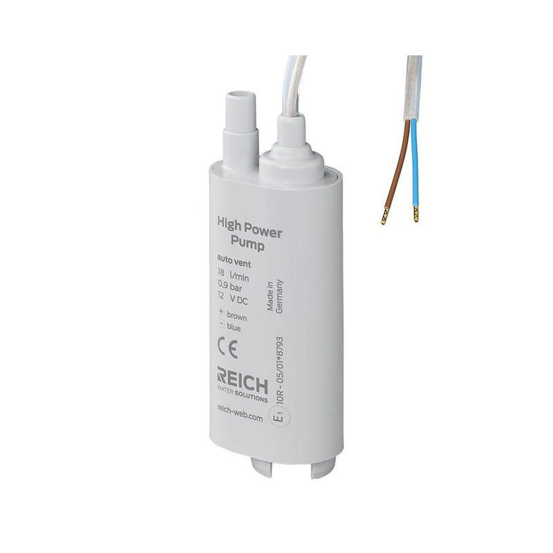 Tauchpumpe 12V – 18L/min, mit Entlüftung, für Wohnmobil, Caravan & Boot