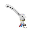 Mischbatterie Keramik Samba Ø39 mm – 12V, Chrom, für Wohnmobil & Boot