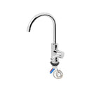 Mischbatterie Keramik R75 12V Ø33 mm – 360° schwenkbar, Chrom, für Wohnmobil & Boot