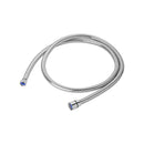 Brauseschlauch Carletta 2 m – Außenanschluss, Chrom, für Wohnmobil & Boot