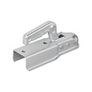 Kugelkupplung Stahl vertikal 2 Löcher quadratisch 60mm 1300kg gebremst – Hochwertige Anhängerkupplung