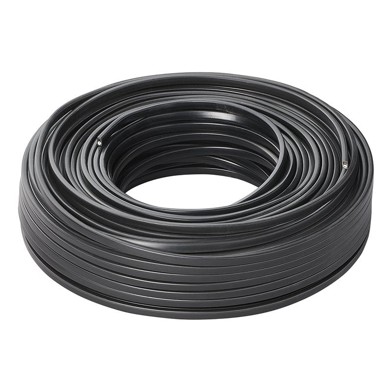 Kabel 2x 0,75 mm² flach – 50 m Rolle, für Anhänger & Fahrzeuge, 12V/24V