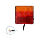 Rückleuchte 12/24V 4 Funktionen 100x100mm LED – Hochwertige LED Beleuchtung