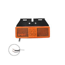 Seitenmarkierungsleuchte 12/24V orange 110x40mm LED mit Halter – Hochwertige LED Beleuchtung