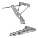 2er Set Ausdrehstütze 1500 kg 619 mm – Stabile Eckstütze für Wohnwagen