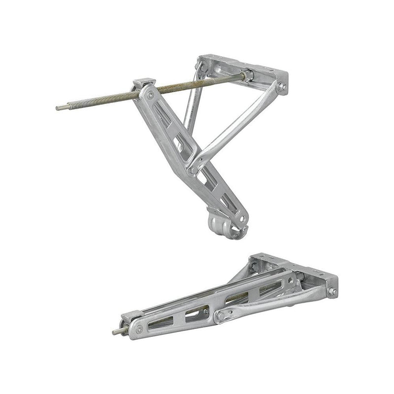 4er Set Ausdrehstütze 1500 kg 619 mm – Stabile Eckstütze für Wohnwagen