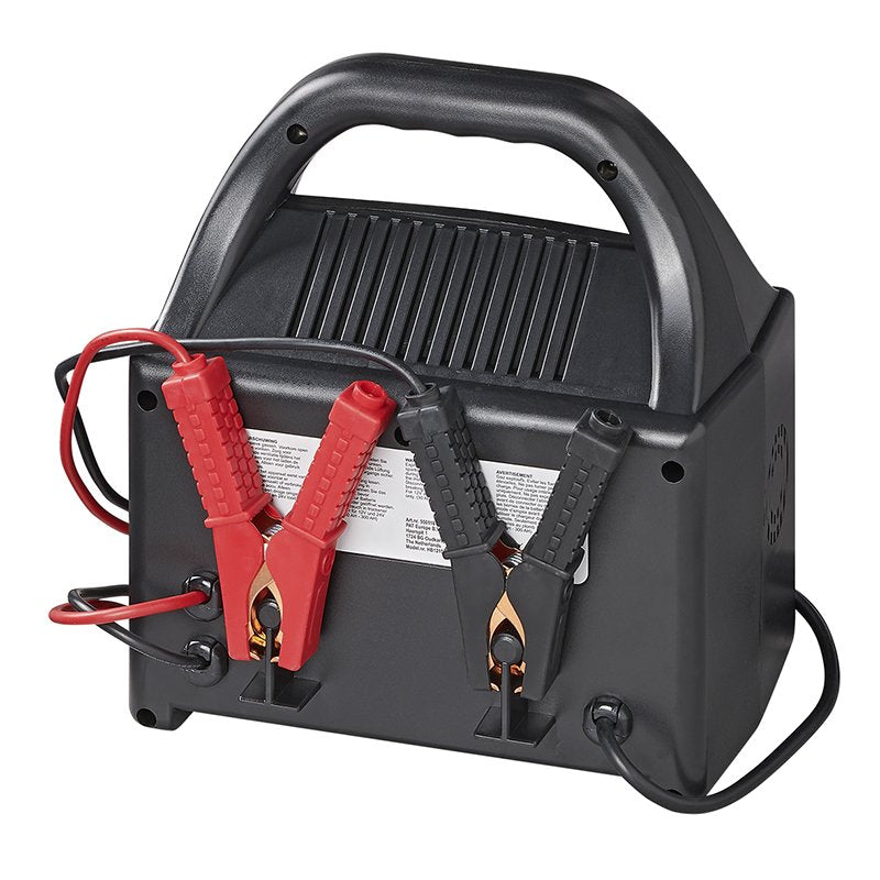 Batterieladegerät 12V/24V 15A  Ladeelektronik für KFZ Ladeleitung mit Polzangen